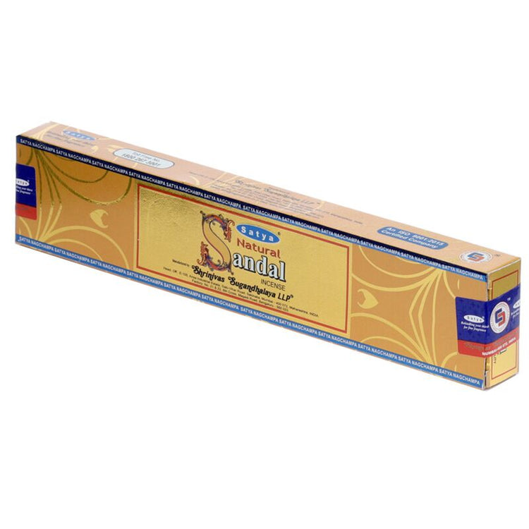 01442 Sandal Natural - Satya Nag Champa Encens Sticks