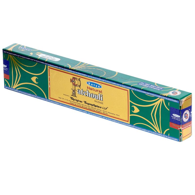 01445 Patchouli naturel - Satya Nag Champa Encens Sticks