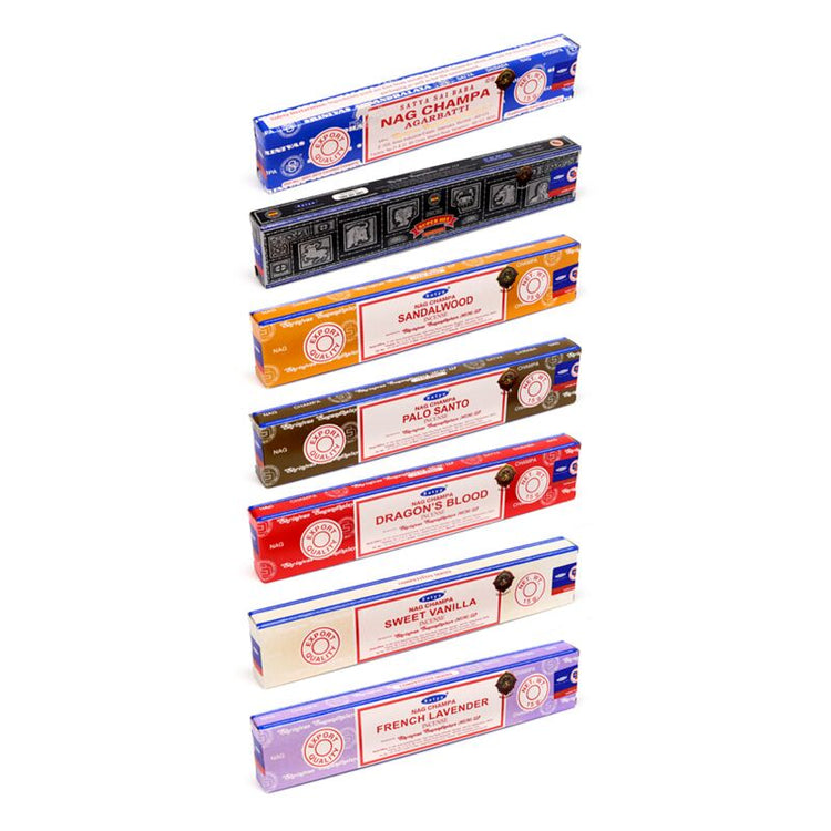 Bâtons d'encens mélangés Satya nag champa