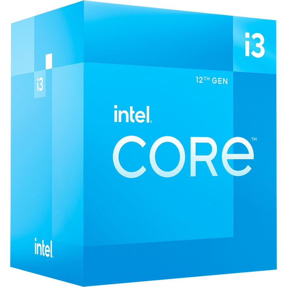 Intel® Core i3-12100, 3,3 GHz (4,3 GHz Turbo Boost)