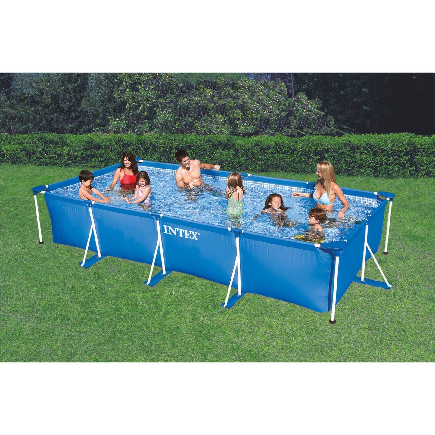 Piscine rectangulaire Intex 450x220x84 cm
