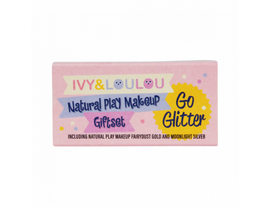 Ivy Loulou Ensemble de cadeaux de maquillage pour enfants Go Glitter