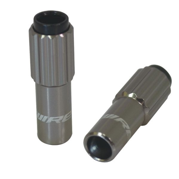 Jagwire mini ajusteurs en ligne (2pcs) - titane