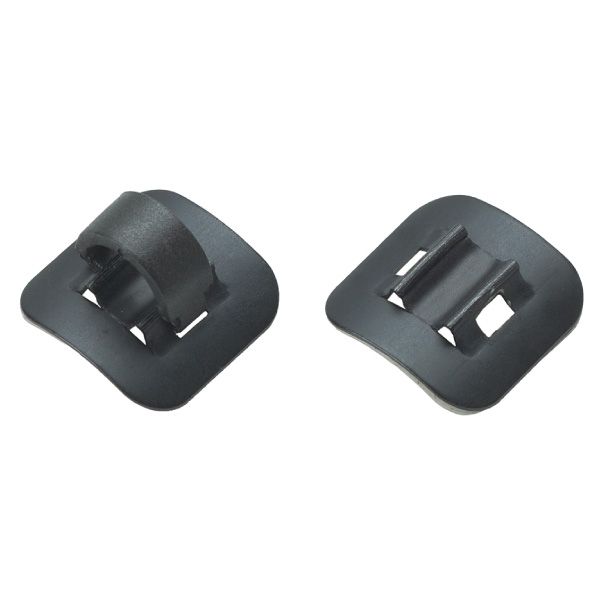 Guide-câble à coller en alliage Jagwire (4pcs) - noir