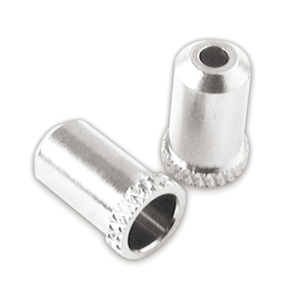 Bouchon de guide-câble Jagwire - laiton (50pcs) - chrome