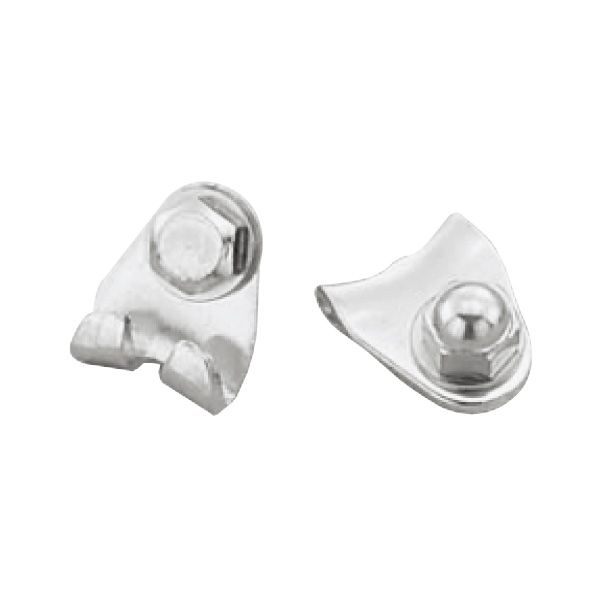 Porte-câbles chevauchants Jagwire (10pcs) - argent