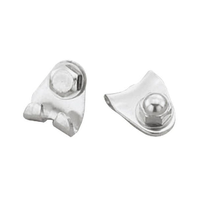 Porte-câbles chevauchants Jagwire (10pcs) - argent