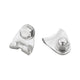 Porte-câbles chevauchants Jagwire (10pcs) - argent