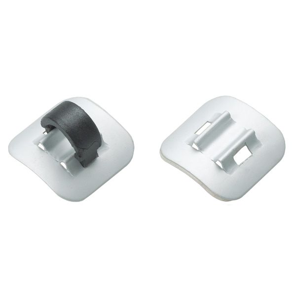 Guide-câble à coller en alliage Jagwire (50pcs) - argent