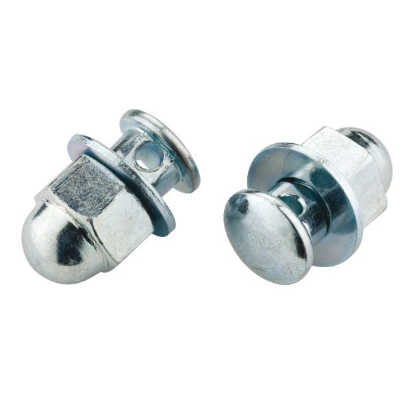 Boulon d'ancrage Jagwire 6mm - acier (25pcs) - argent