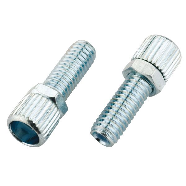 Boulon de réglage Jagwire m6 - alliage (25pcs) - argent