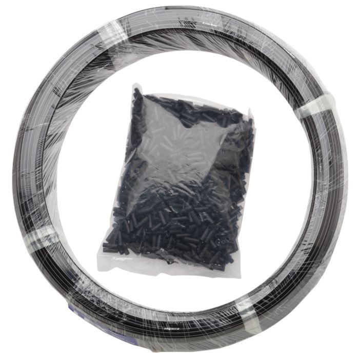Boîtier de changement de vitesse Jagwire 4mm lex (embouts inclus) (200 m) - noir