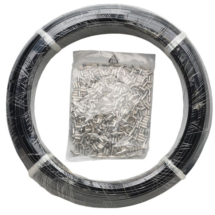 Boîtier de frein Jagwire 5mm cex (embouts inclus) (200 m) - noir