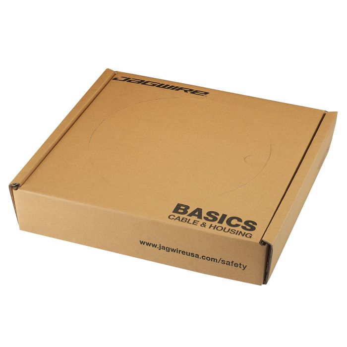 Boîtier de frein Jagwire 5mm cex (embouts inclus) (200 m) - noir