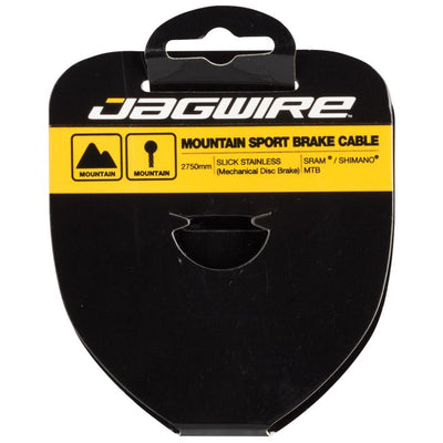 Câble de frein de montagne Jagwire - sport slick inoxydable - 1,5x2750mm - sram shimano