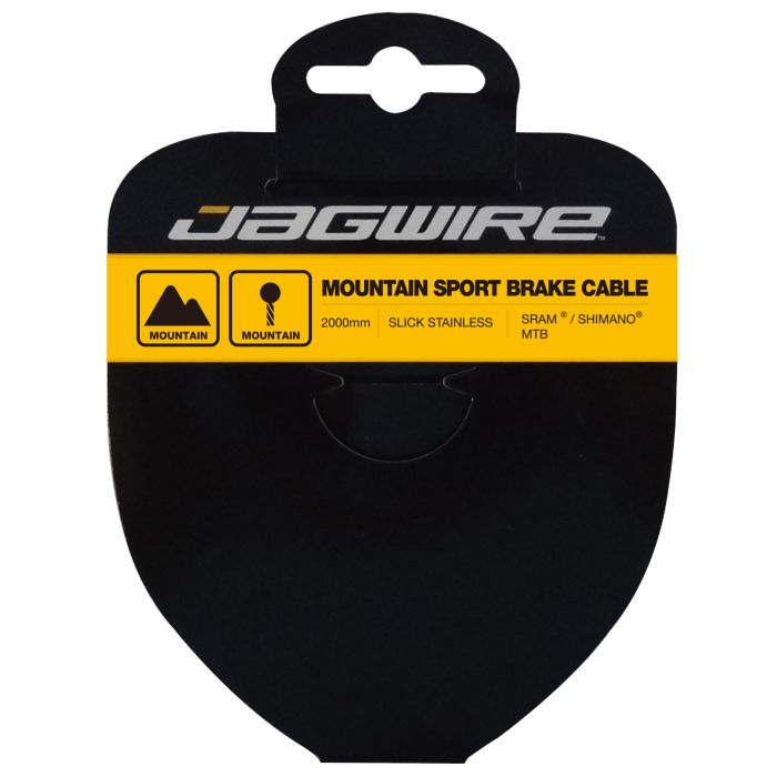 Câble de frein de montagne Jagwire - sport slick inoxydable - 1,5x3500mm - sram shimano