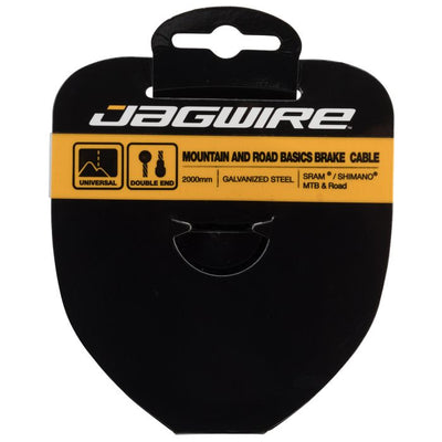 Câble de frein route montagne Jagwire - bases galvanisées - 1,6x2795mm - route vtt sram shimano