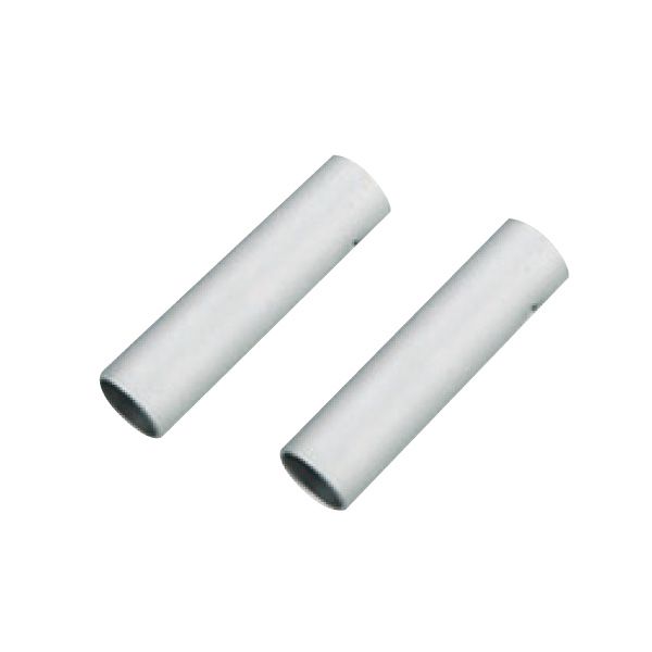 Connecteur de boîtier à double extrémité Jagwire - frein 5 mm (10pcs) - argent