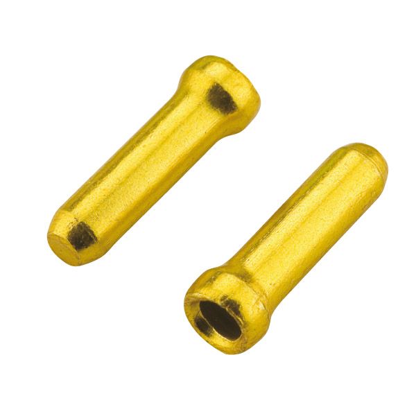 Embouts de câble Jagwire - frein ou changement de vitesse (500pcs) - or