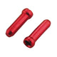 Embouts de câble Jagwire - frein ou changement de vitesse (500pcs) - rouge