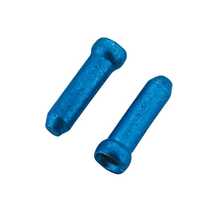 Embouts de câble Jagwire - frein ou changement de vitesse (500pcs) - bleu