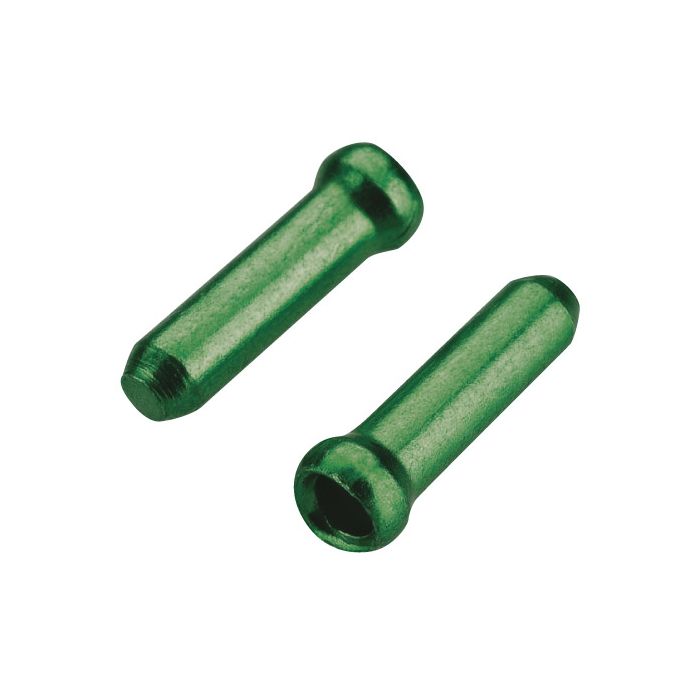 Embouts de câble Jagwire - frein ou changement de vitesse (500pcs) - vert cash