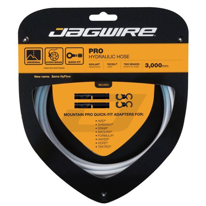 Kit flexibles hydrauliques Jagwire pro - blanc