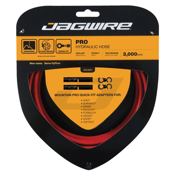 Kit durites hydrauliques Jagwire pro - rouge