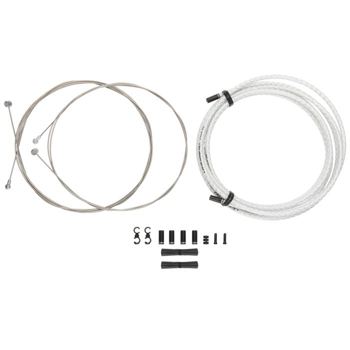 Kit de frein sport universel Jagwire - tressé blanc