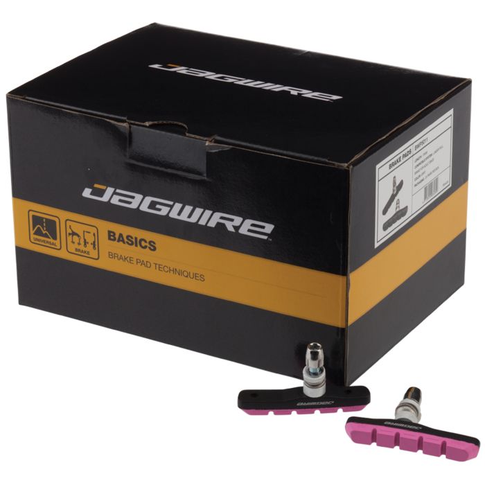 Plaquette de frein Jagwire Mountain Sport (50pcs (25 paires)) - rose