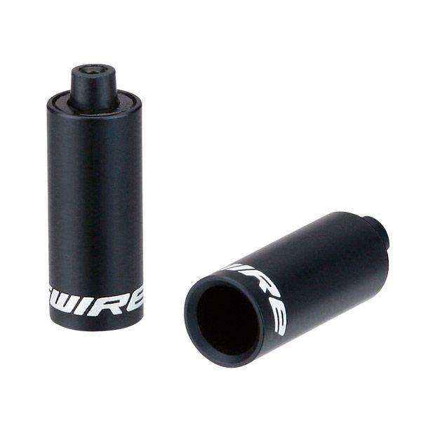 Embouts Jagwire à capuchon - frein 5mm - alliage (30pcs) - noir