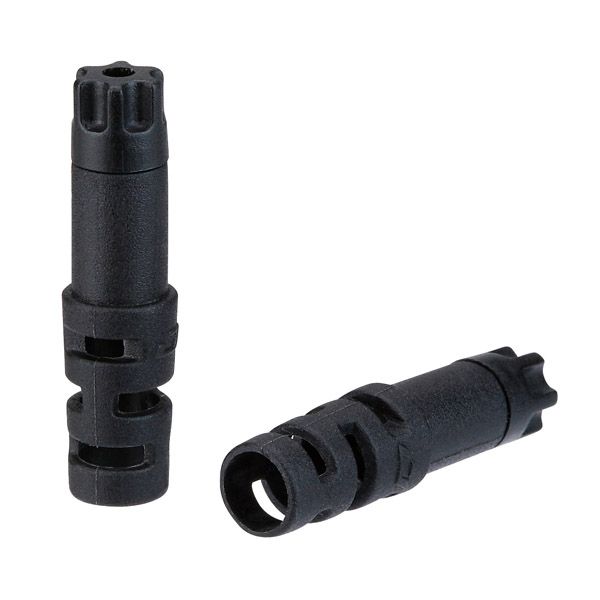 Embouts Jagwire anti-torsion - frein 5mm - plastique (30pcs) - noir