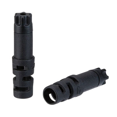 Embouts Jagwire anti-torsion - frein 5mm - plastique (30pcs) - noir