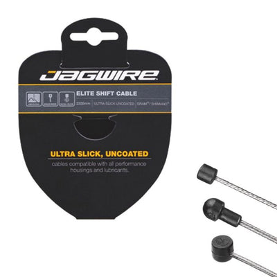 Câble de frein de montagne Jagwire - acier inoxydable ultra-liss poli Elite - 1,5x1700mm - sram shimano