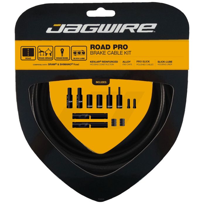Kit de frein Jagwire road pro - noir furtif