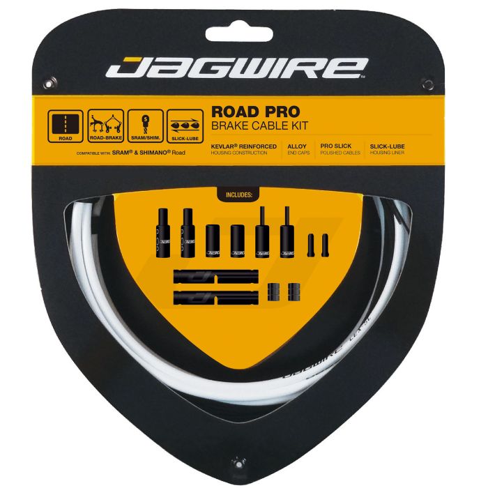 Kit de frein Jagwire road pro - blanc