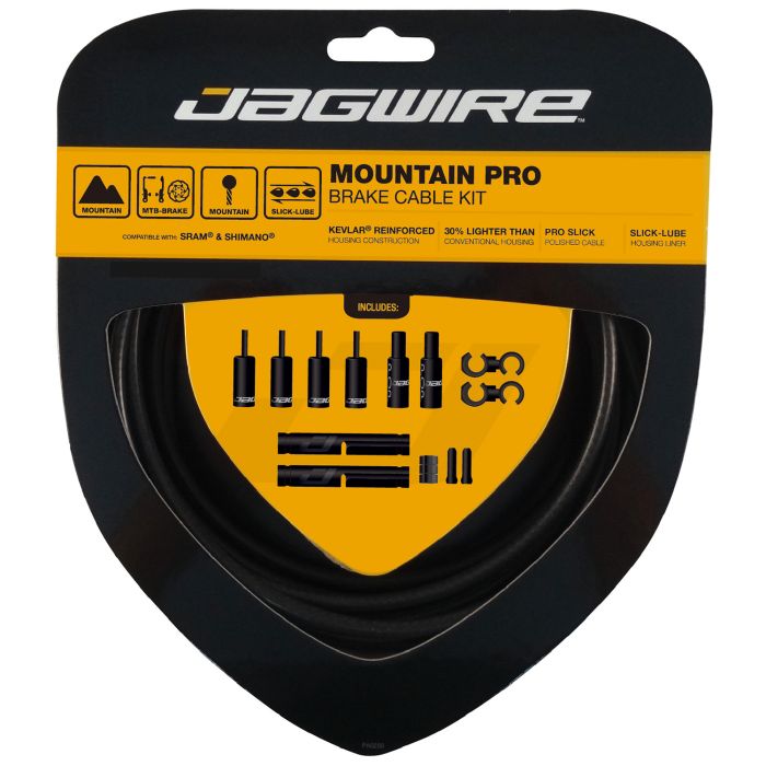 Kit de frein Jagwire mountain pro - noir furtif