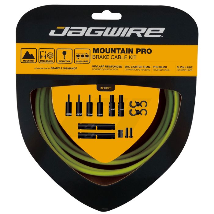 Kit de frein Jagwire mountain pro - jaune