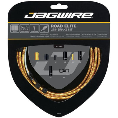 Kit de frein Jagwire Road Elite Link - Or