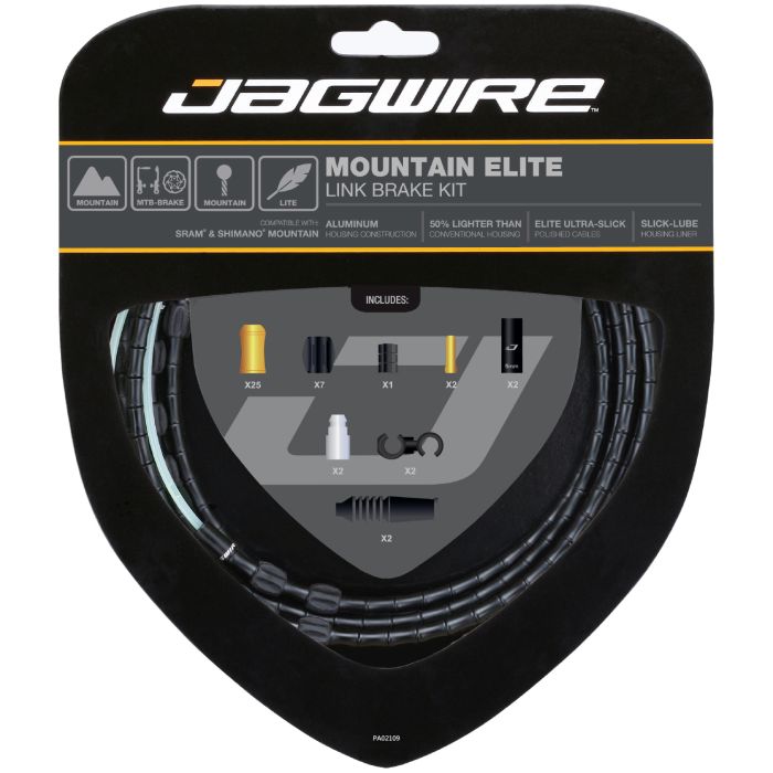 Kit de frein Jagwire Mountain Elite Link - noir