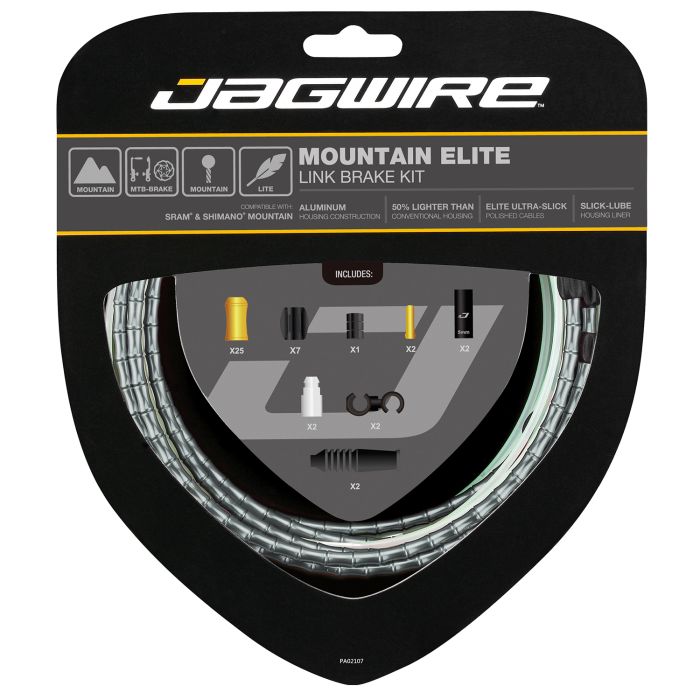 Kit de frein Jagwire Mountain Elite Link - gris