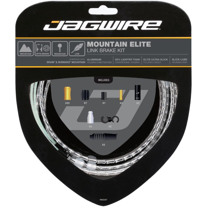 Kit de frein à maillons Jagwire Mountain Elite Link - argent