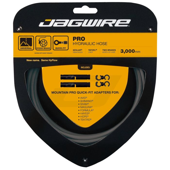 Kit durites hydrauliques Jagwire pro - gris glace