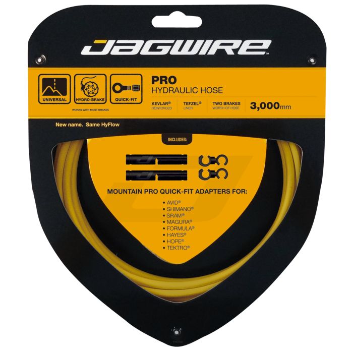 Kit durites hydrauliques Jagwire pro - jaune