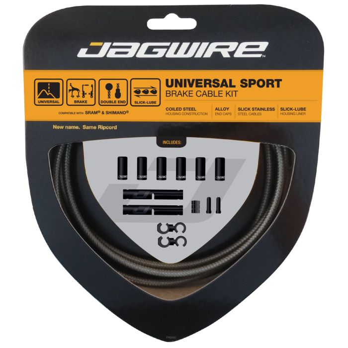 Kit de frein sport universel Jagwire - argent carbone