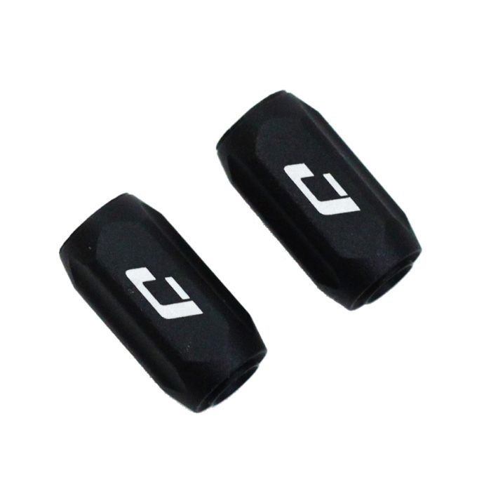 Jagwire pro mini ajusteur d'index en ligne (shift 4mm) (2pcs) - noir