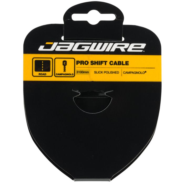 Câble de changement de vitesse Jagwire - acier inoxydable poli pro - 1,1x3100mm - campagnolo
