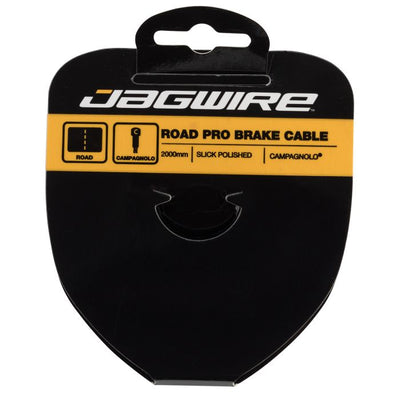 Câble de frein route Jagwire - pro inox poli slick - 1,5x2000mm - campagnolo