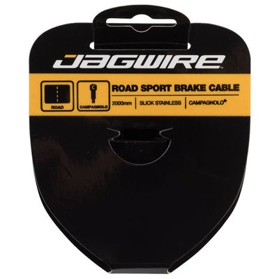 Câble de frein route Jagwire - sport slick inox - 1,5x2000mm - campagnolo