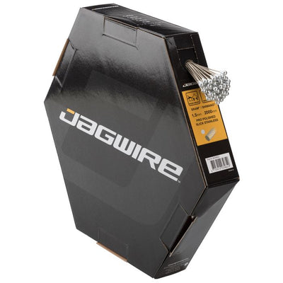 Câble de frein route Jagwire - acier inoxydable poli pro - 1,5x2000mm - sram shimano (50pcs)